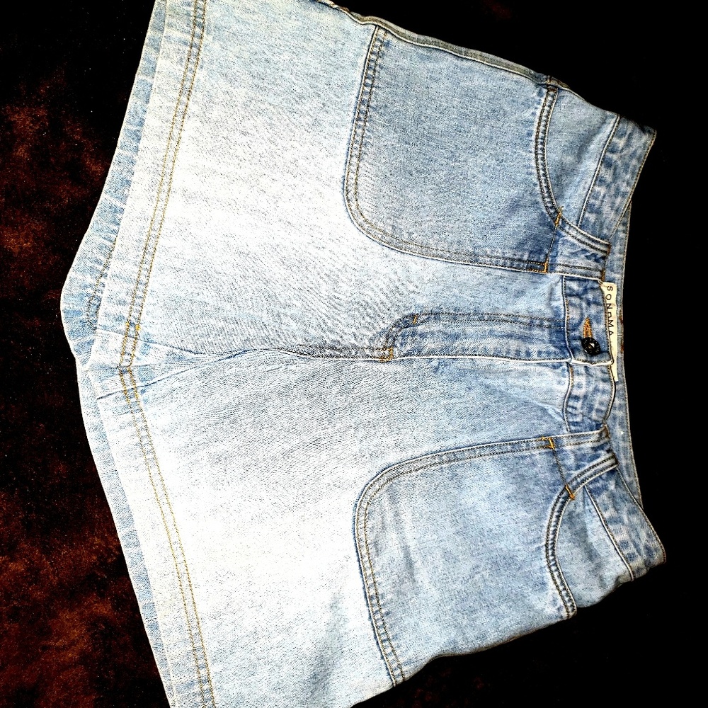 Womens jean shorts vintage sonoma